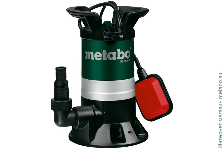 Погружной насос для грязной воды Metabo PS 7500 (0250750000)
