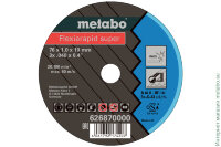 Диск отрезной Metabo 5 FLEXIARAPID SUPER 76 X 1,0 X 10,0 ММ, TF 41 (626870000)