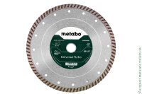 Алмазный отрезной круг Metabo 230 x 22,23 мм, «SP-UT», универсальный Turbo «SP» (628554000)