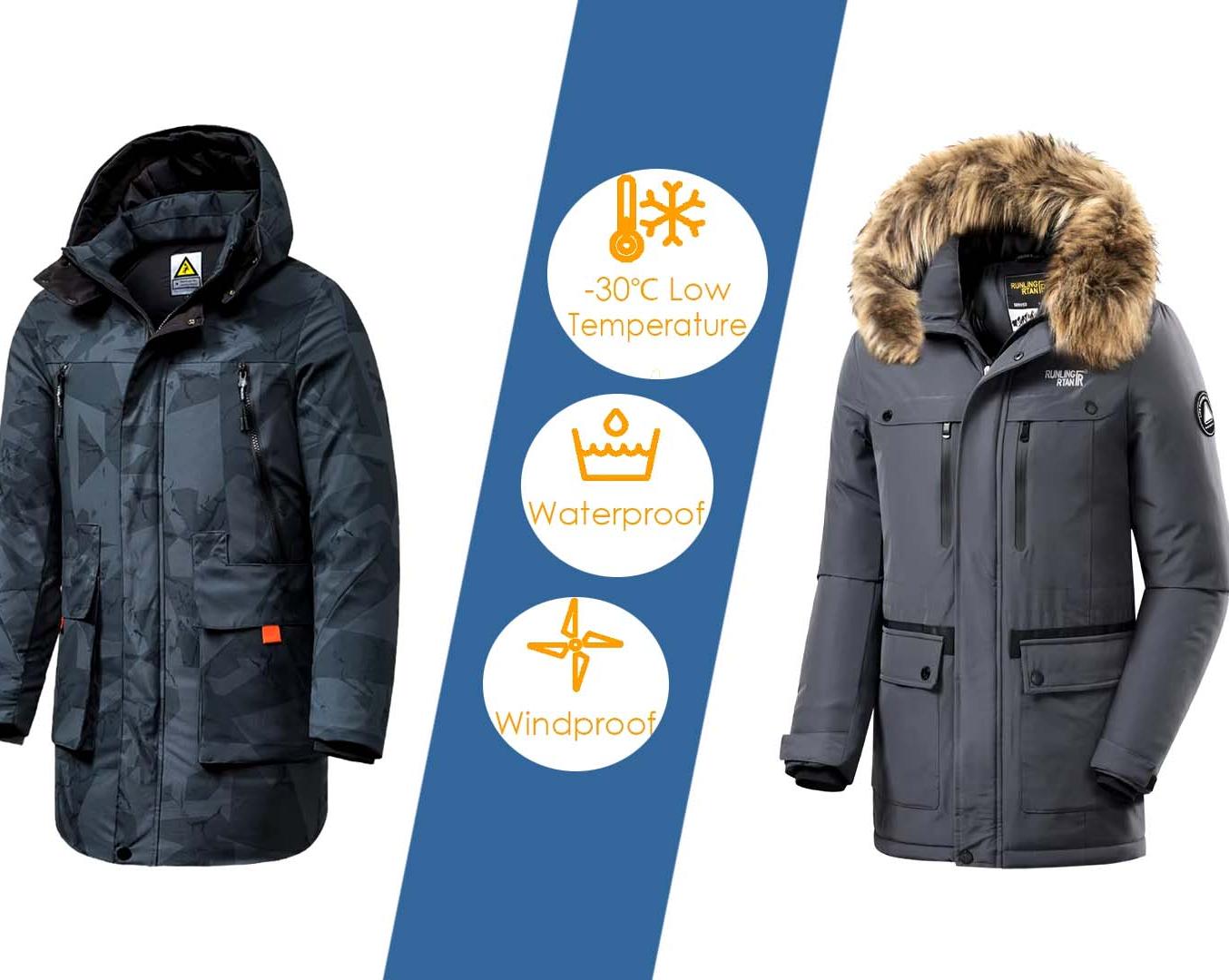 10 удлиненных мужских курток с капюшоном на осень и зиму с AliExpress