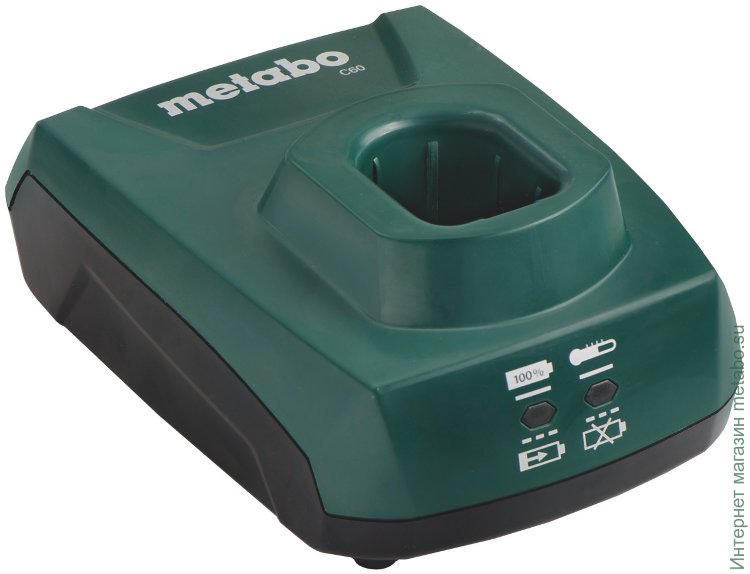 Зарядное устройство Metabo C 60, 12 В NiCd, ЕС (627053000)