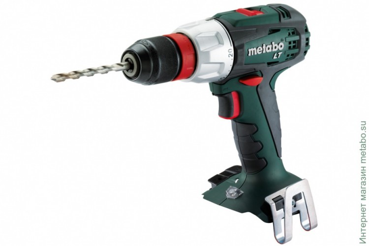Аккумуляторная дрель-шуруповерт Metabo BS 18 LT Quick, 18 (6.02104.89) 602104890