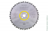 Пильный диск Metabo HW/CT 300x30, 28 WZ 15° (628014000)