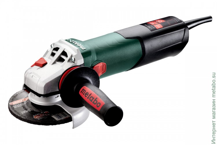 Угловая шлифовальная машина Metabo W 13-125 QUICK (603627010)