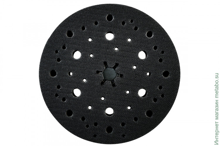 Тарельчатый шлифовальный круг Metabo 150 ММ, «MULTI-HOLE», СРЕДНИЙ, SXE 150 BL (630259000)