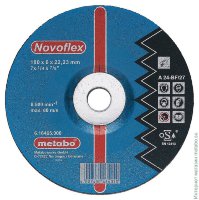 Круг обдирочный сталь Metabo Novoflex SP 150x6,0x22,23 мм (6.17137.00) 617137000