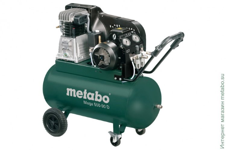 Компрессор Metabo Mega 550-90 D (6.01540.00) 601540000