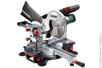 Аккумуляторная торцовочная пила Metabo KGS 18 LTX 216 с тяговой функцией (6.19001.85) 619001850