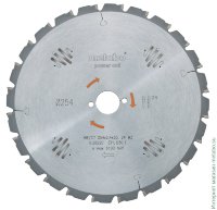 Пильный диск 254x2,4х30мм,HM,24WZ,5neg (628220000)