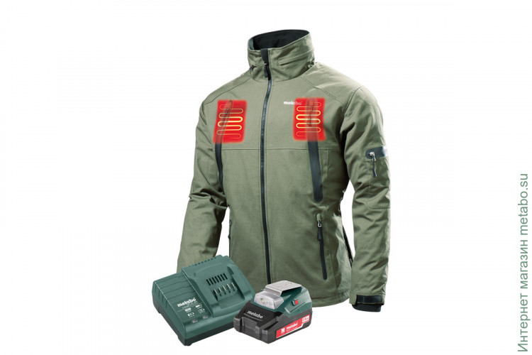 Куртка с подогревом с питанием от аккумулятора Metabo 14,4-18 В (690847000) 690847000